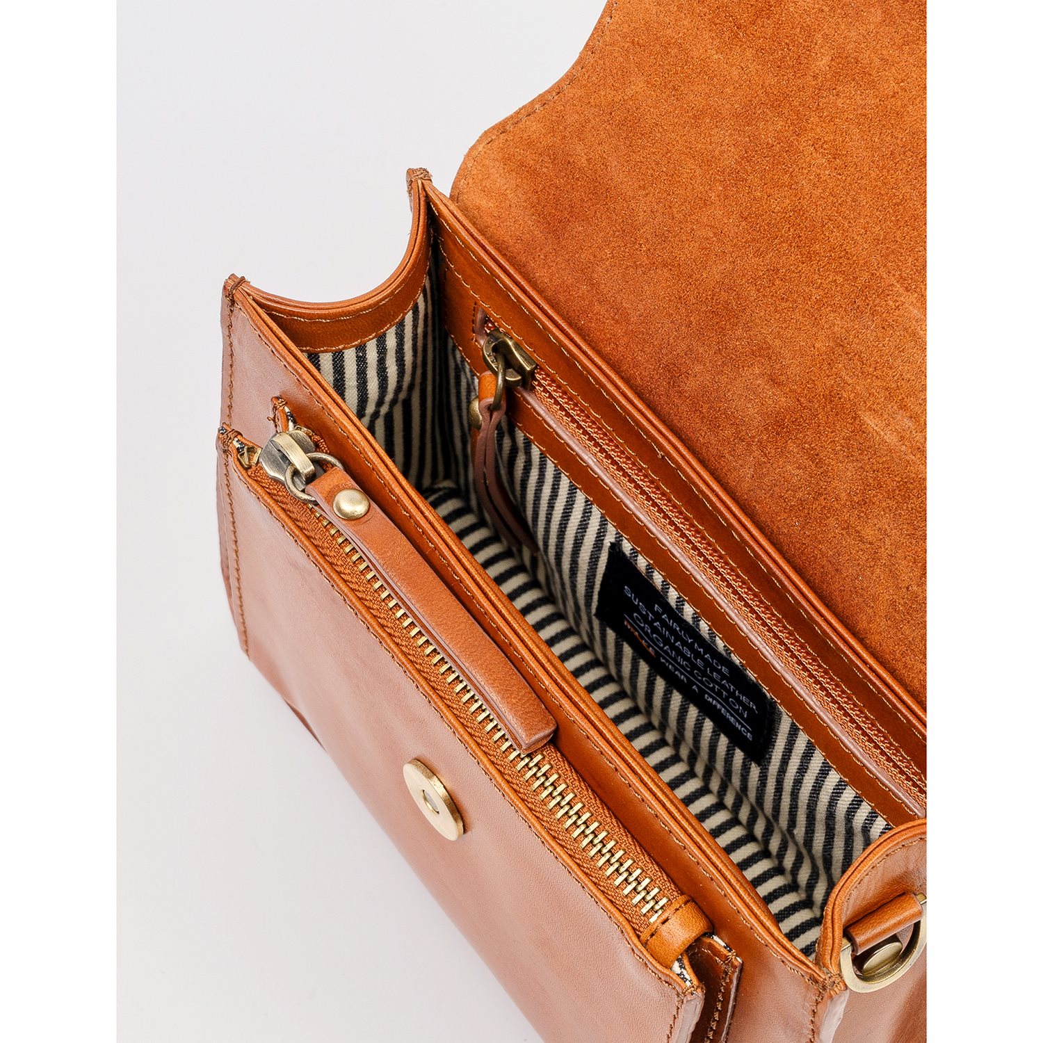 O My Bag Harper Crossbody Mini cognac