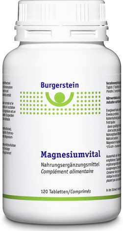 BURGERSTEIN Magnesiumvital Tabl Ds 120 Stk