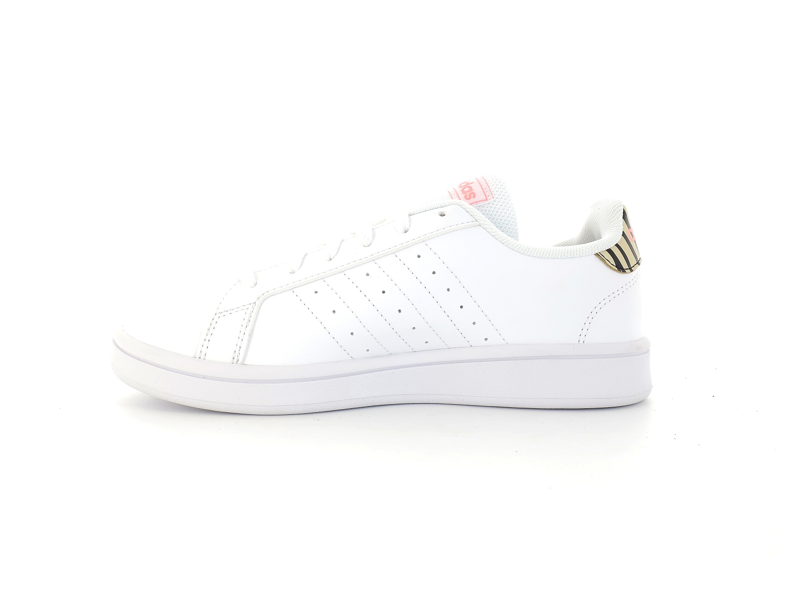 Adidas-GW1067 Synthétique Blanc Beige