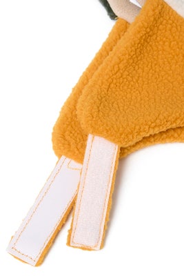 Nordbjörn Knallen Fleece-lue, Inca gold/Deep Depths/Tobacco brown