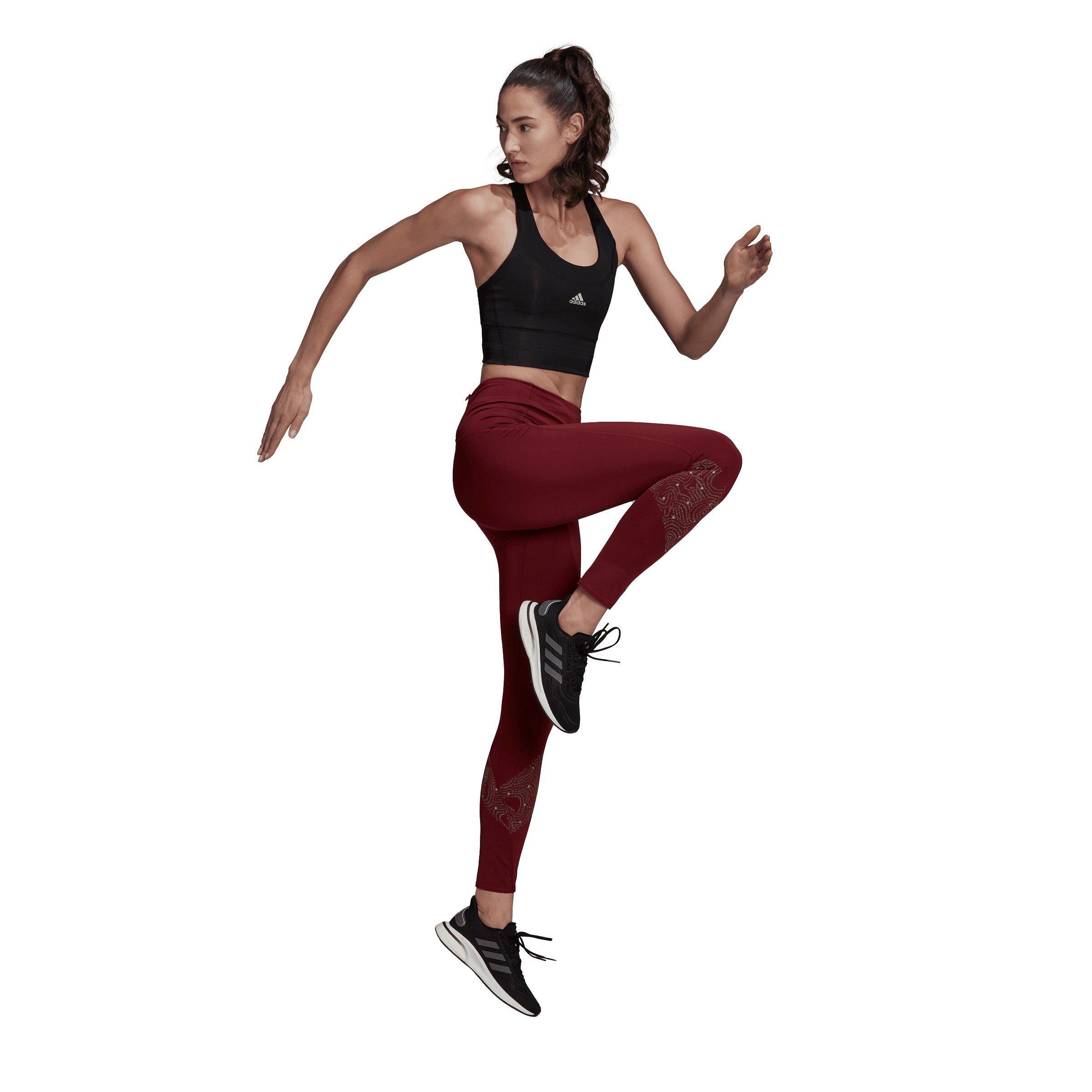 adidas Own The Run Radically Reflective 7 8 Tights Womens Gym Legging