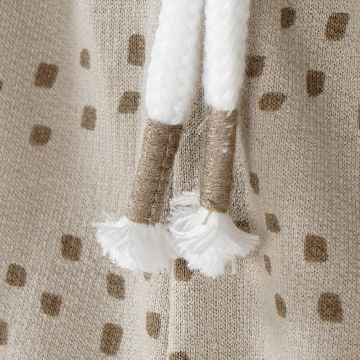 Topomini Baby T-Shirt und Joggingshorts im Set dunkelgrün / beige