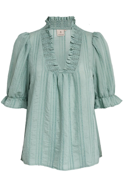 Peppercorn groene dames blouse