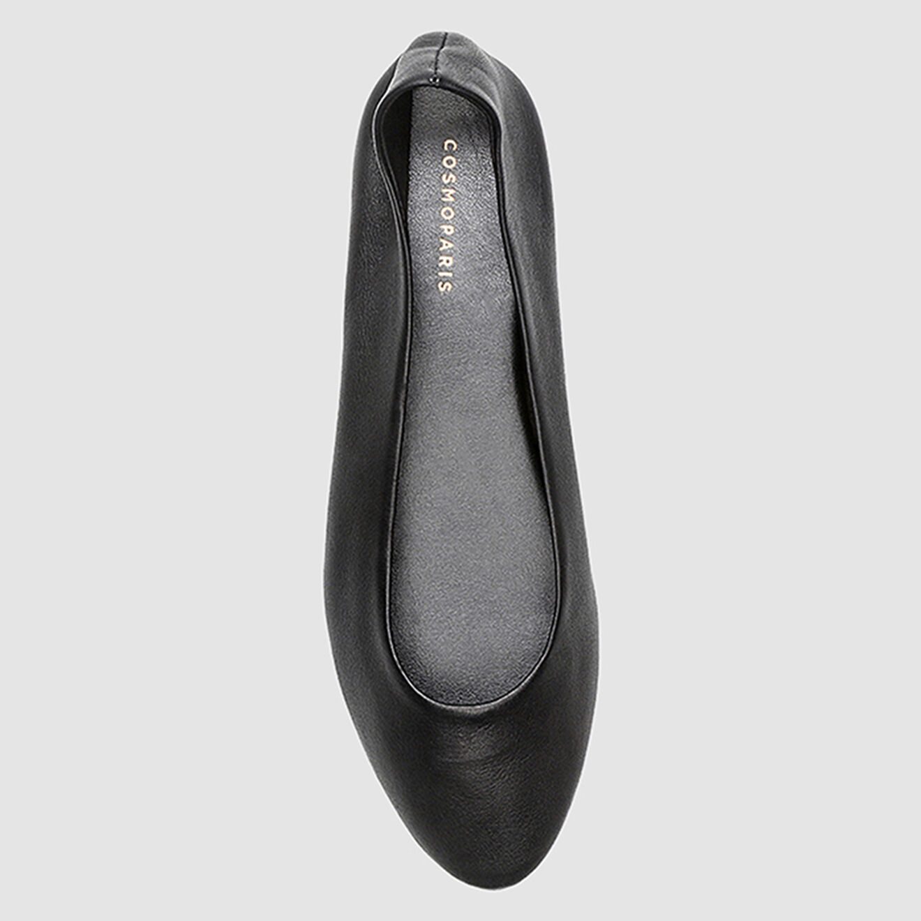 Cosmoparis Ballerines en Cuir Vixa noires