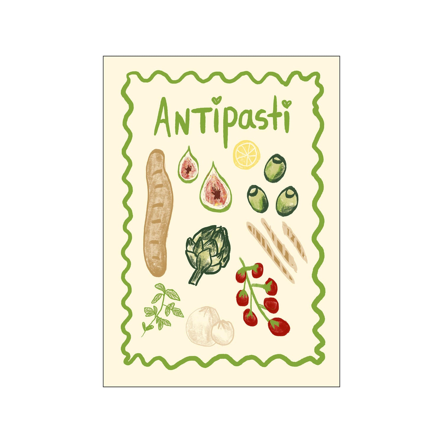Poster & Frame  Antipasti plakat - 50 x 70 cm