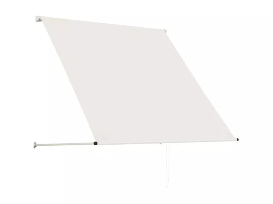 Auvent rétractable 100x150 cm Crème