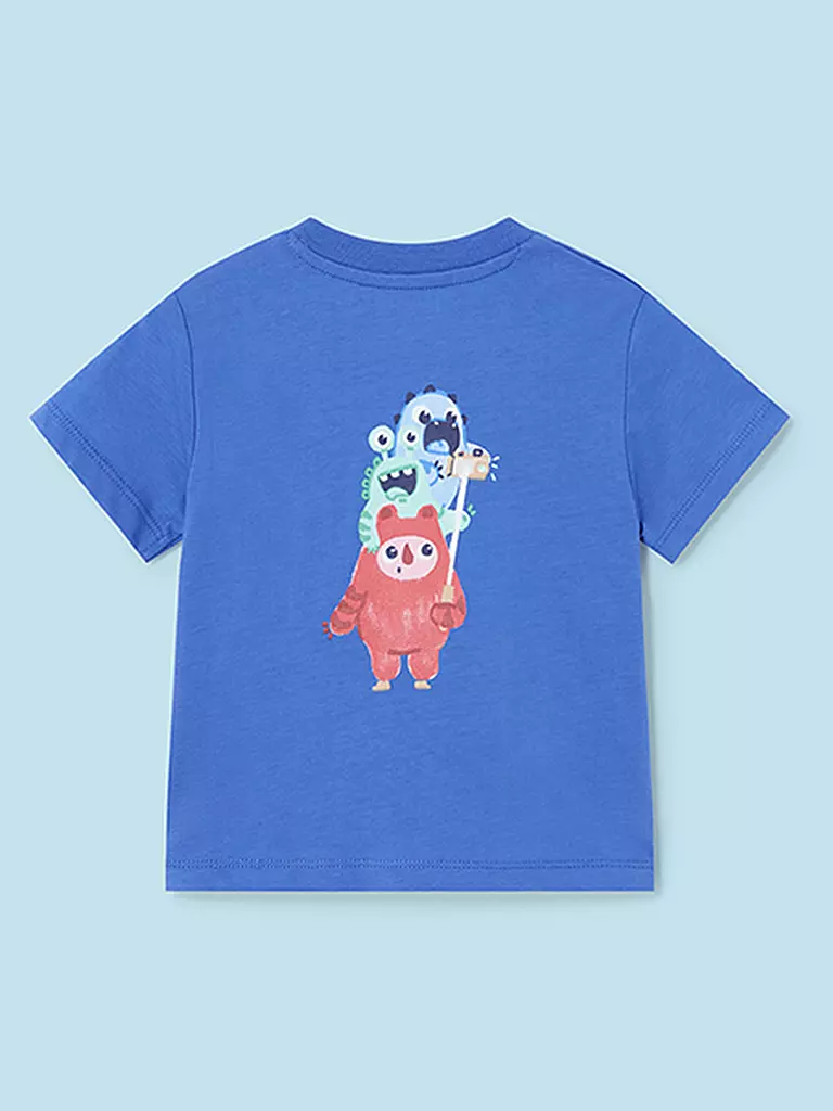 MAYORAL Baby Set 3-teilig T-Shirt und Shorts rot