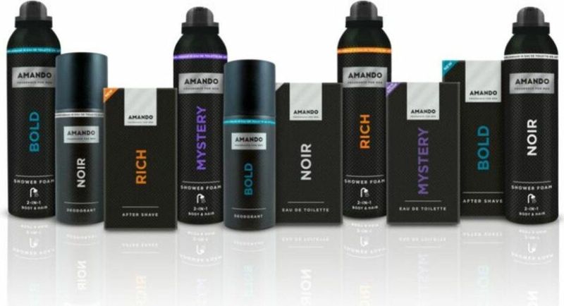 Amando Deodorant Spray Noir 150 ml