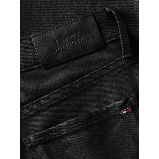 Tommy Hilfiger TH Flex Como Skinny Jeans, Black Coated, W31/L32