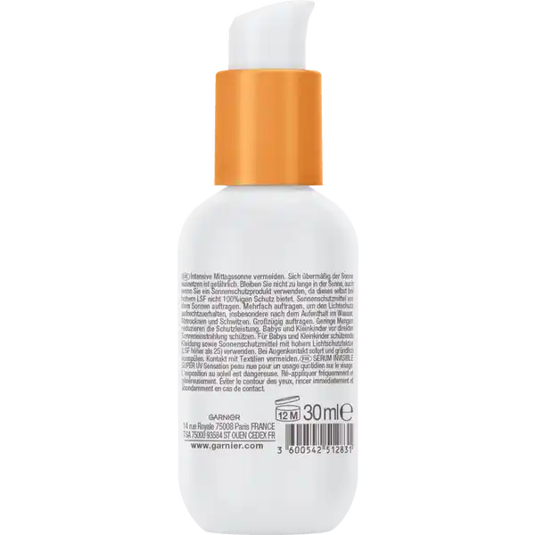 Sonnenschutz-Serum Invisible Super UV Utlraleicht & Unsichtbar LSF 50+