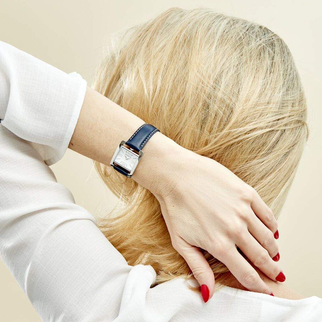Montre Michel Herbelin 5eme Avenue Blanc