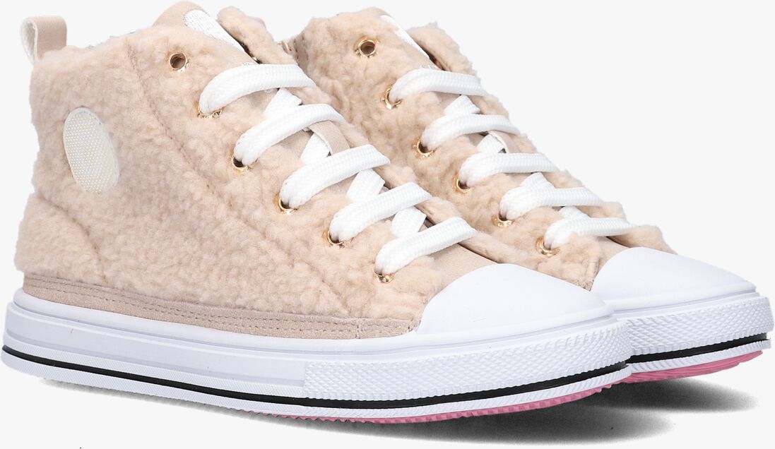 SHOESME beige shoesme hoge sneaker on23s265