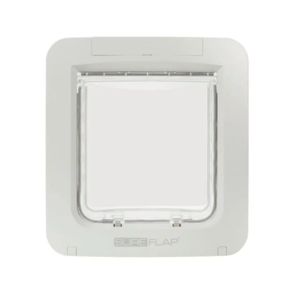 Sure Flap Microchip Kattenluik Grijs - Wit21 x 21 x 7 cm