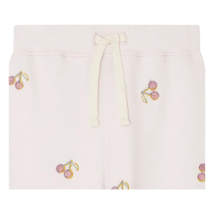 Bonpoint Jogger Bambo Cerises | Rose poudré
