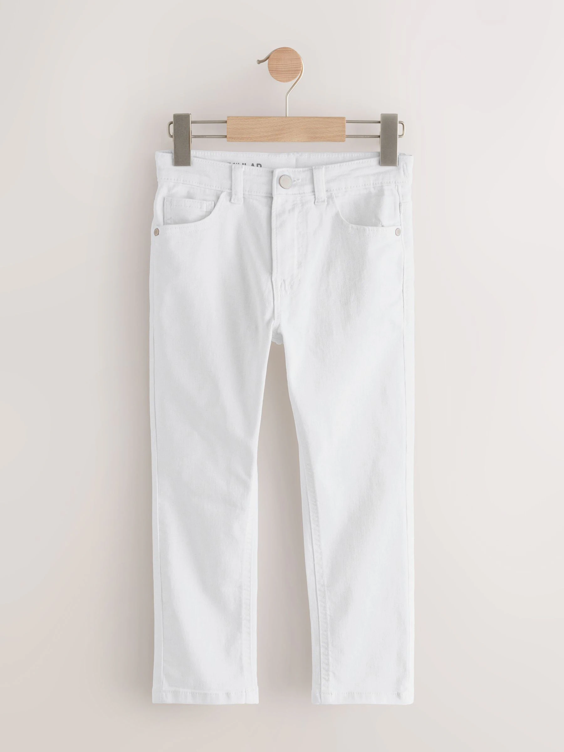 Wit - Stretchjeans (3-17jr)