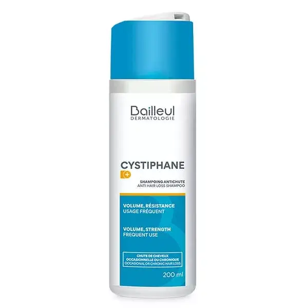 Cystiphane + Shampoo Antiqueda 200ml para Volume e Força dos Cabelos