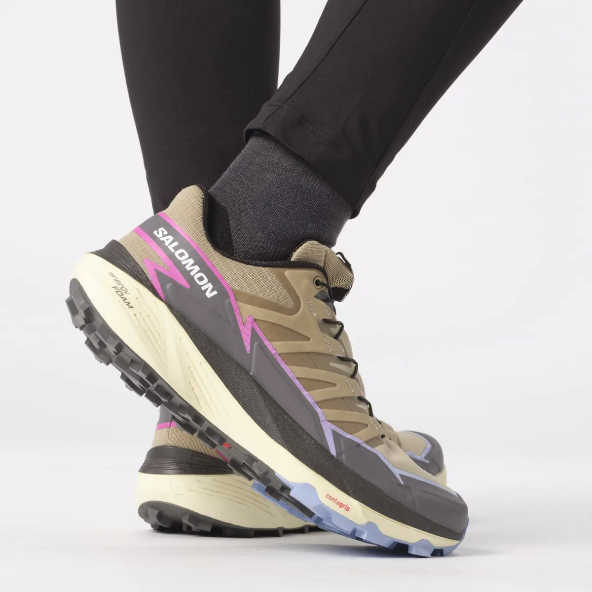 Salomon Women's Thundercross Slate Green/Plum Kitten/Blue Heron