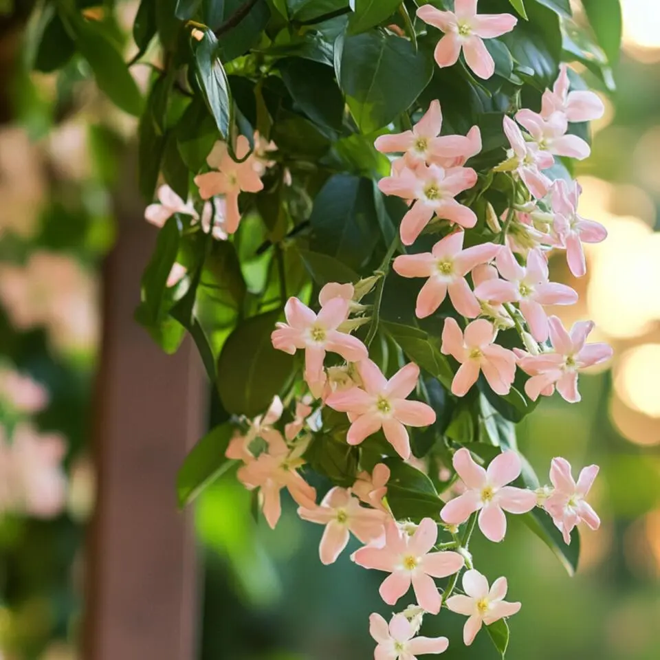 Jasmijn - Set van 3 - Trachelospermum jasminoides - Hoogte 25-40cm - ⌀9cm