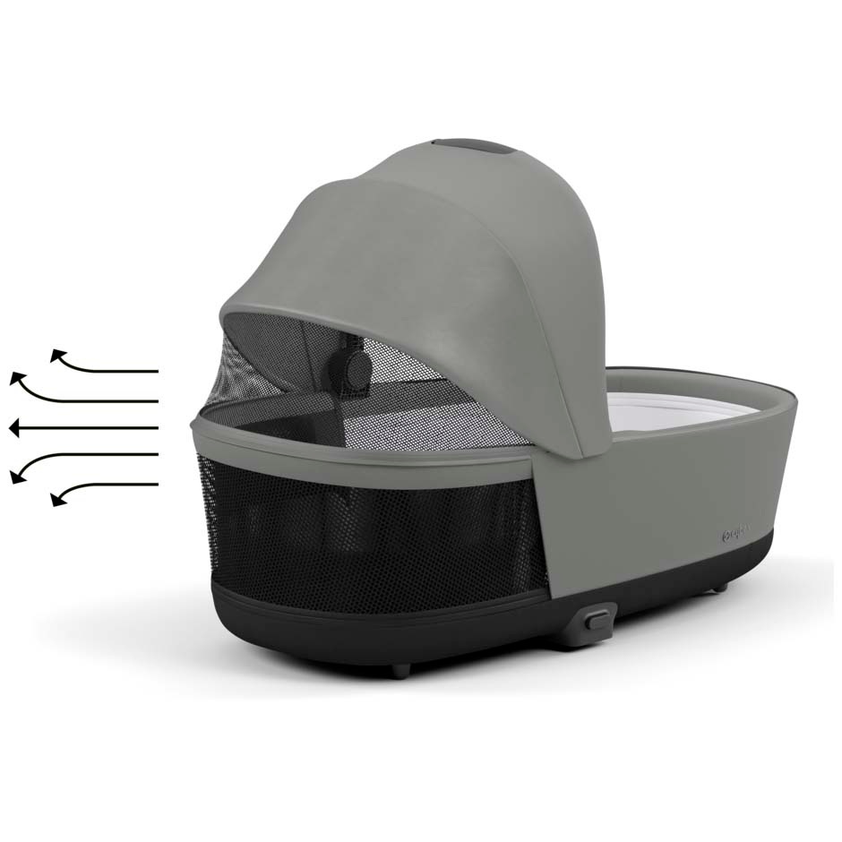 Cybex Priam4 Lux reiswieg Mirage Grey - reiswiegen - Prénatal