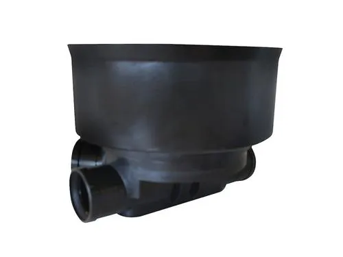 Wavin 200 x 425 mm TP4-brønd, glat, højre tilløb