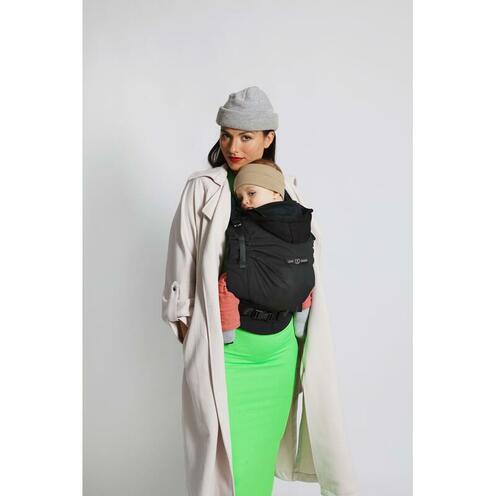 Porte-bébé Hoodie Carrier 2 Black forest - LOVE RADIUS