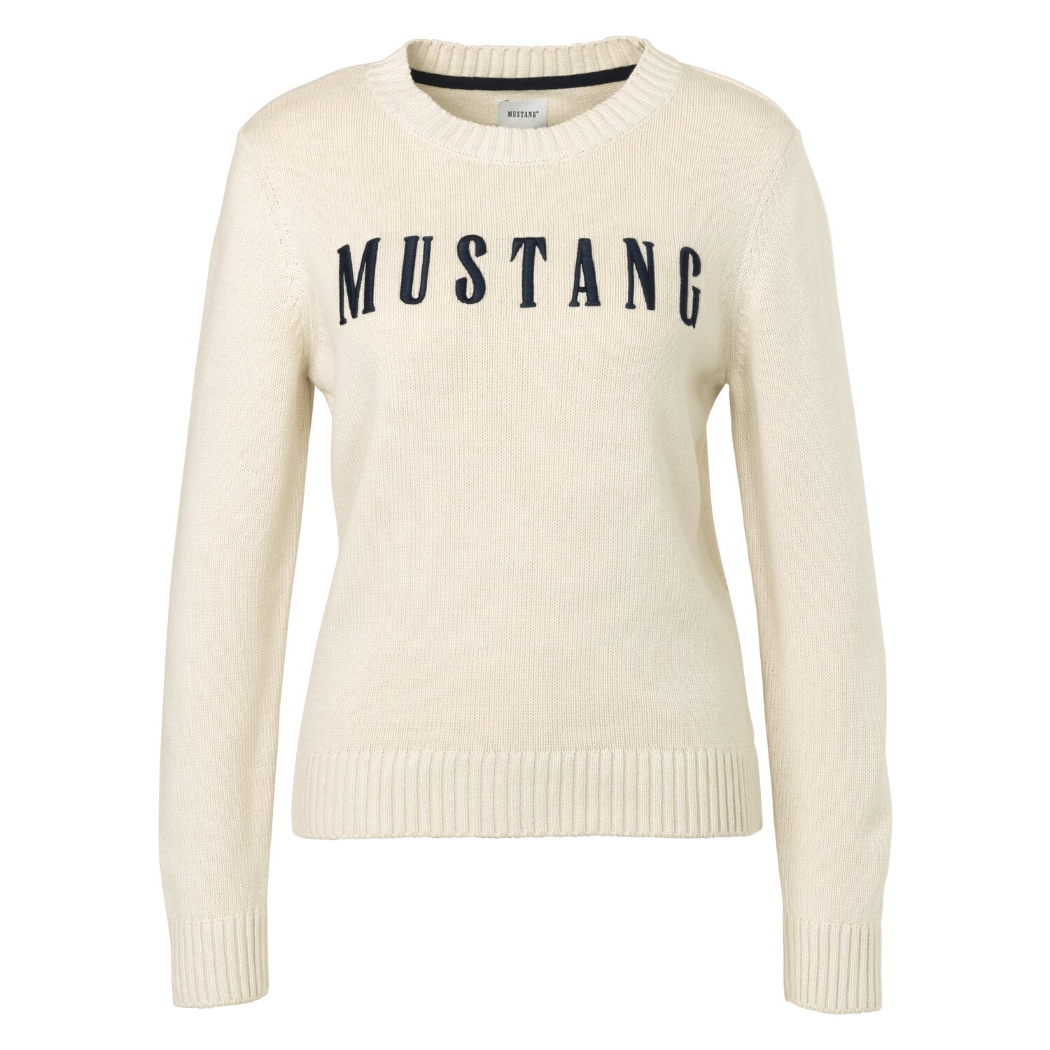 MUSTANG Strickpullover  - whisper white