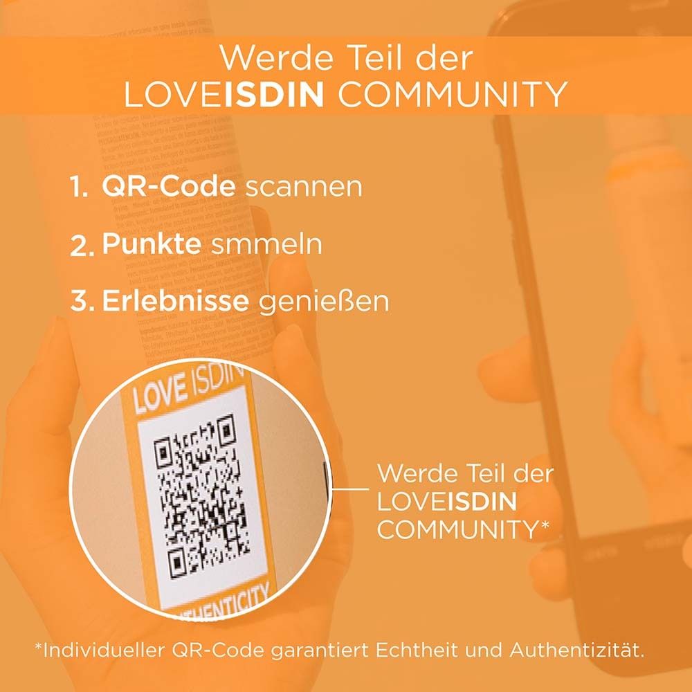 ISDIN Transparent Sonnenspray WET SKIN LSF50 wasserfester Sonnenschutz mit leichter Textur