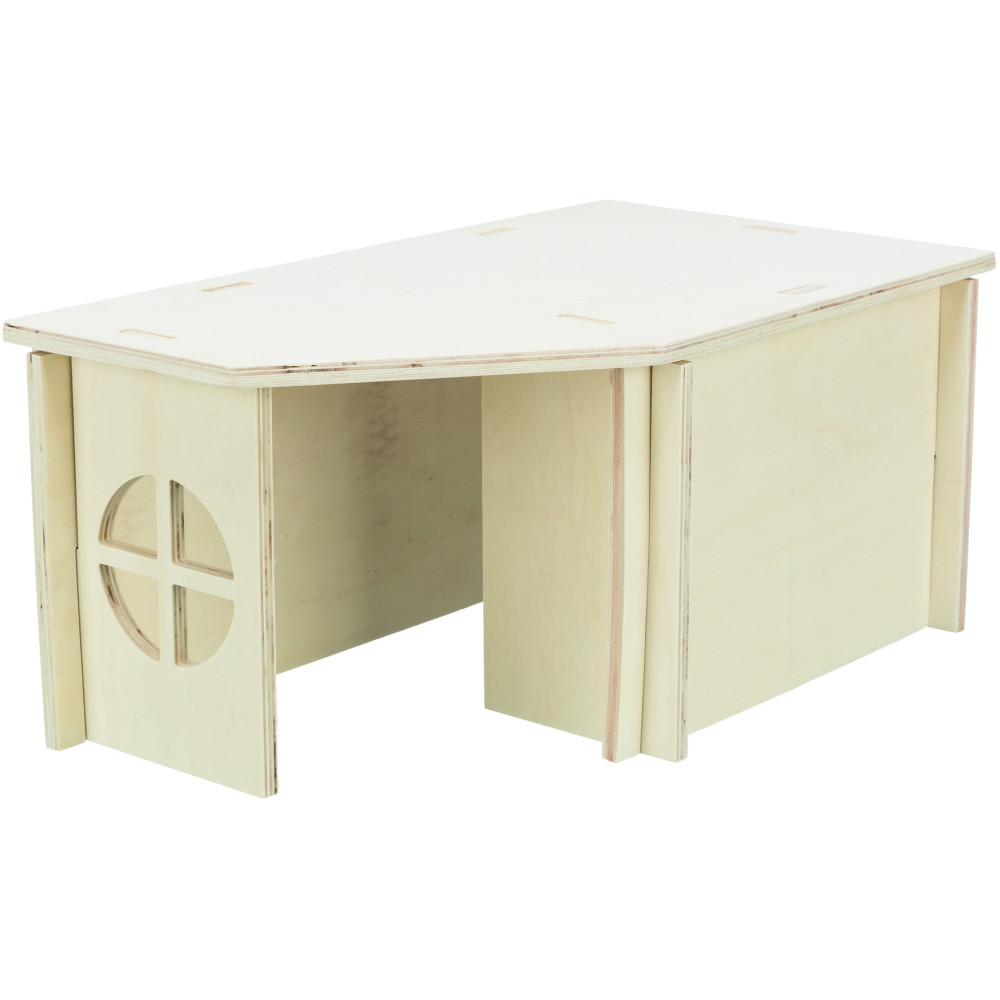Maison emboitable holm 26 x 42 x h 18 cm pour cochons d'inde, lapins nains