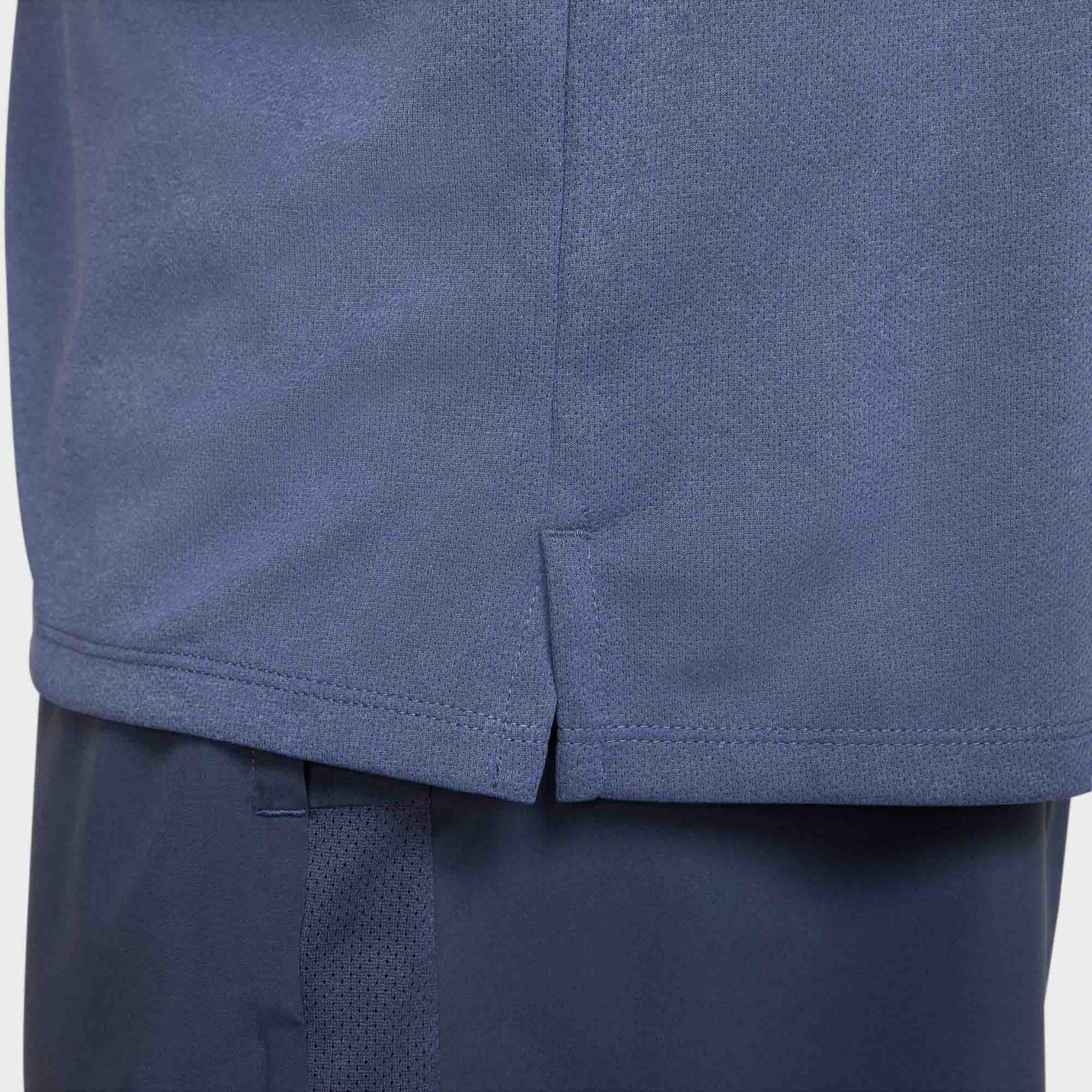 Dri-FIT UV Long-Sleeve Running Top Herre 491/Diffused Blue/Reflective Silver