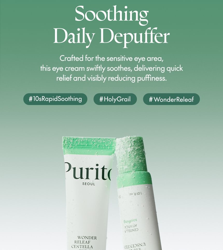 Purito SEOUL - Wonder Releaf Centella Oogcrème Geurloos