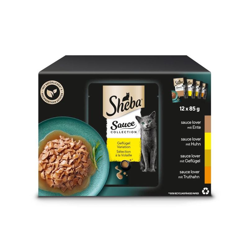 Lot mixte Sheba 12 x 85 g