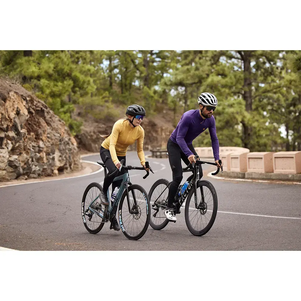 7mesh Ashlu Merino Fietsshirt Lange Mouwen Geel Dames