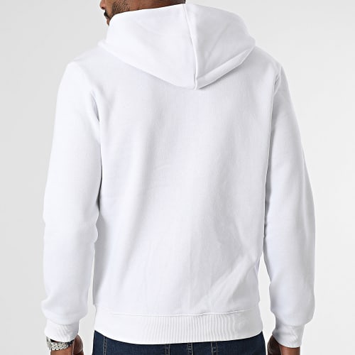Sweat Zippé Capuche 2333107 Blanc
