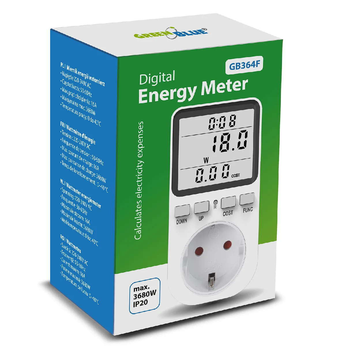 GreenBlue Compteur d'énergie