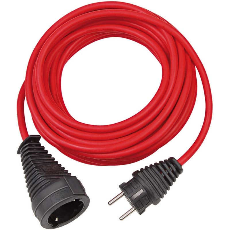 Brennenstuhl Verl Kabel 1167460 verlengsnoer binnengebruik 10m rood