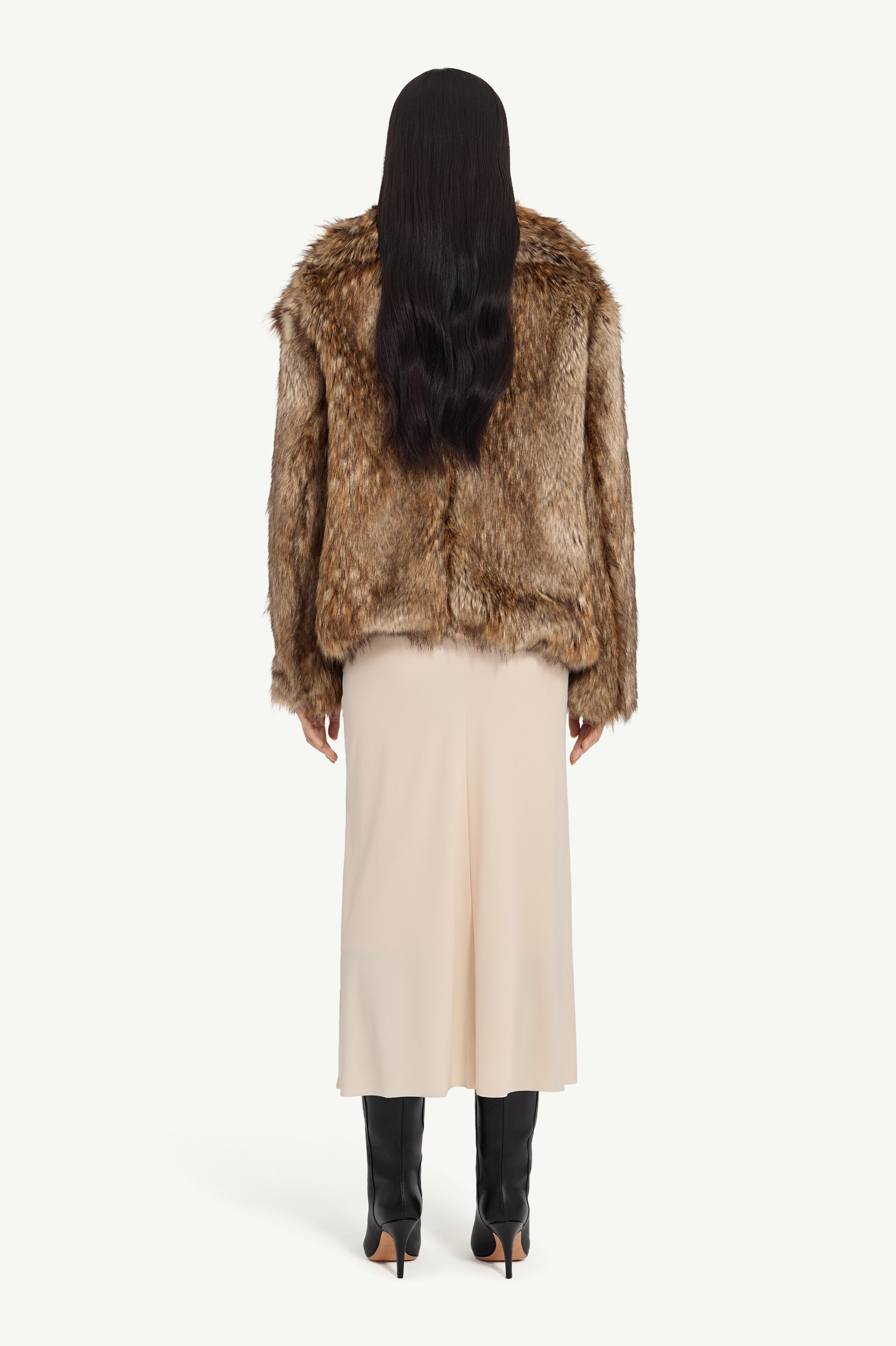 Chemise en fourrure artificielle