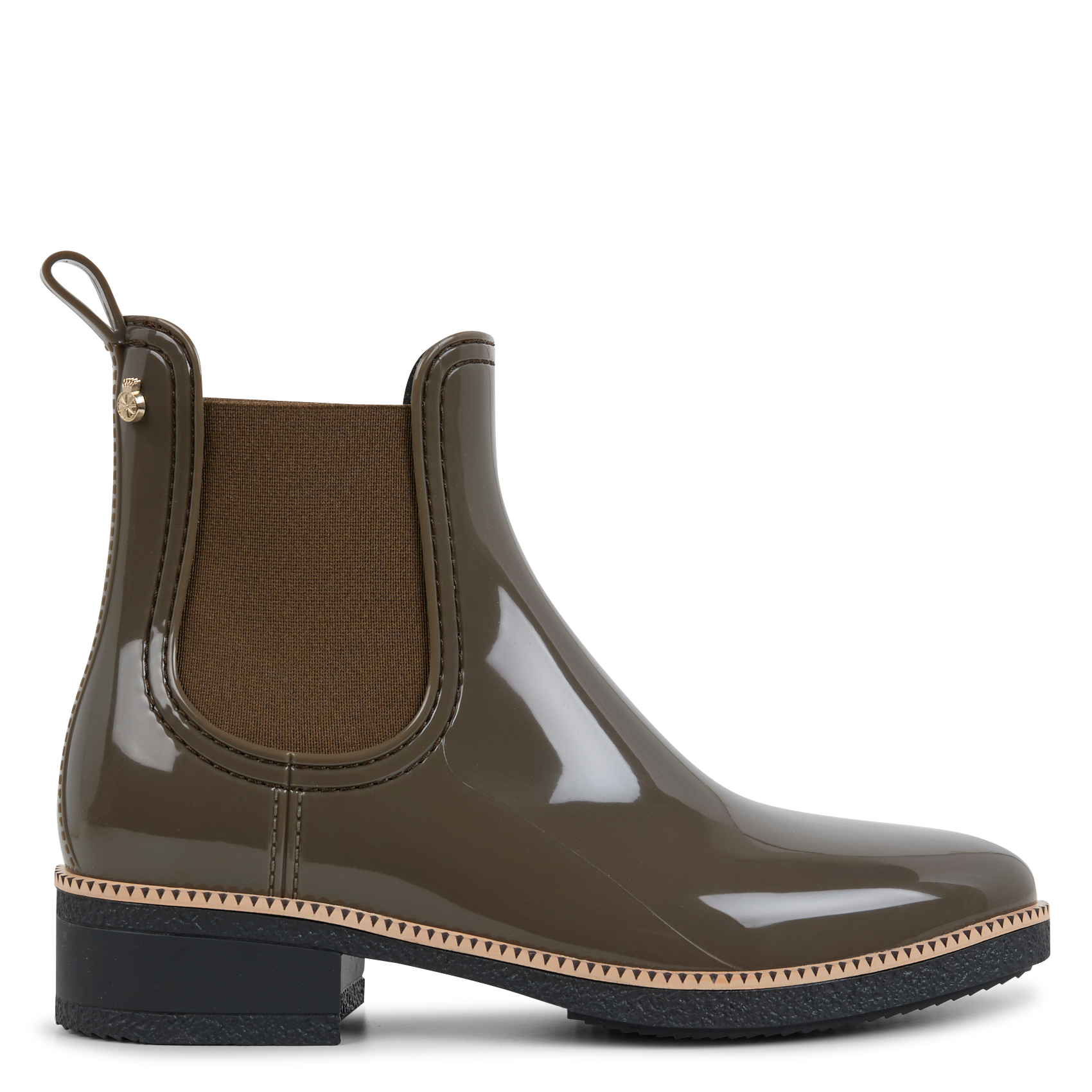 AVA - Bottines Chelsea à talons | Marron