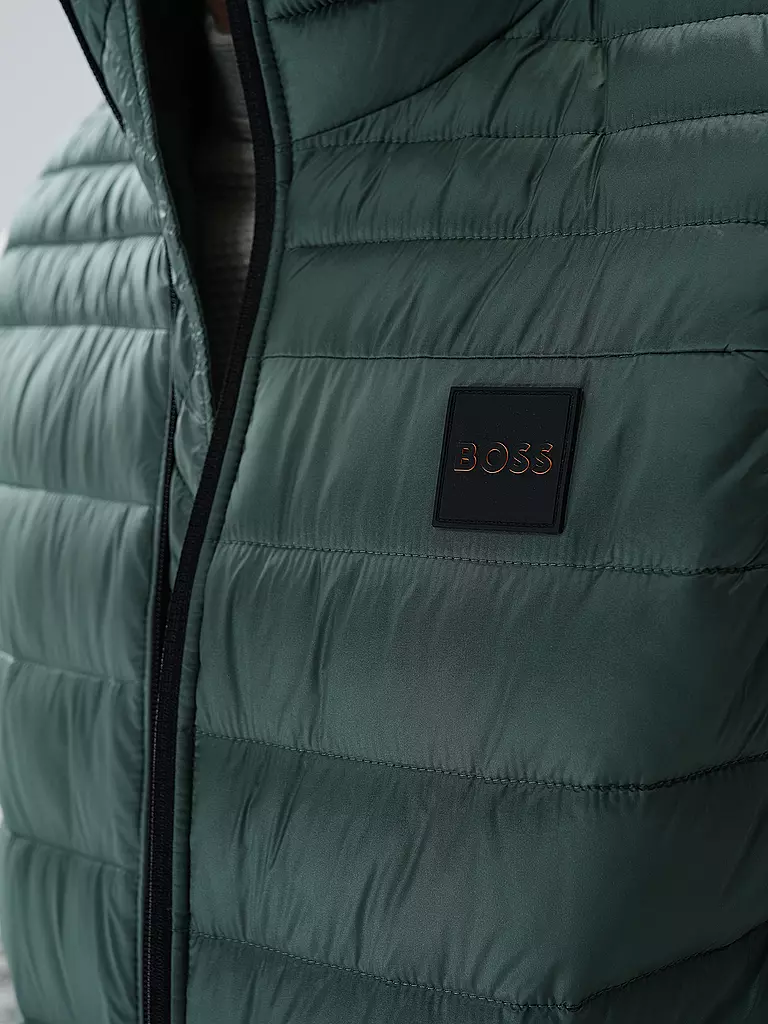 BOSS Steppgilet ODENO petrol