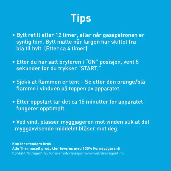 ThermaCELL Mot Mygg Refill R4