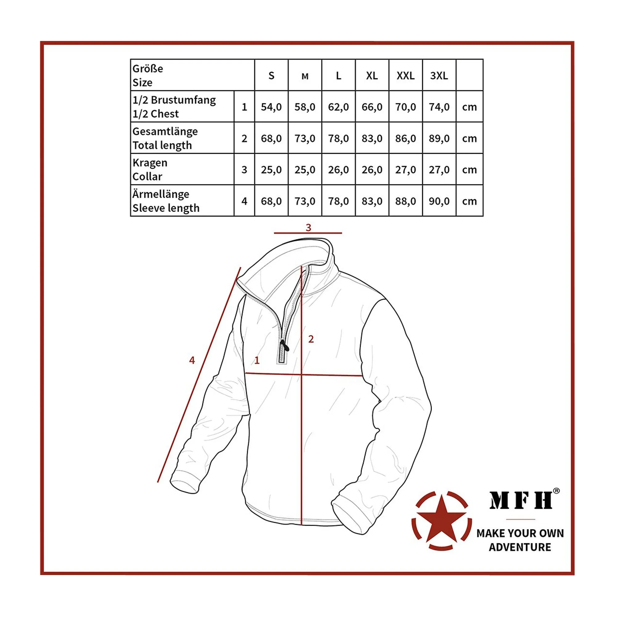 MFH -  Britische Thermojacke Lightweight