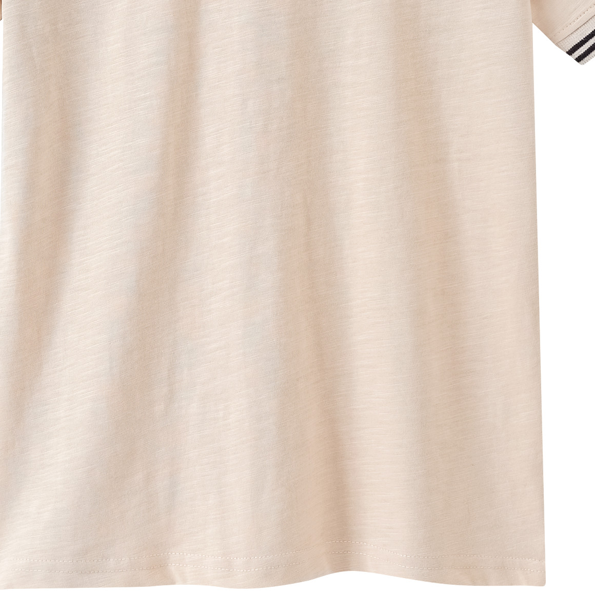 Yigga Jungen T-Shirt aus Flammgarn hellbeige