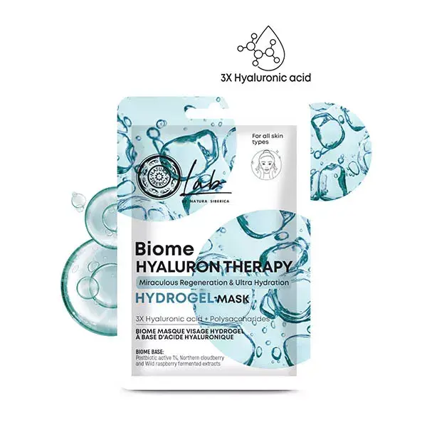 Lab Masque hydrogel visage hyaluronique usage unique