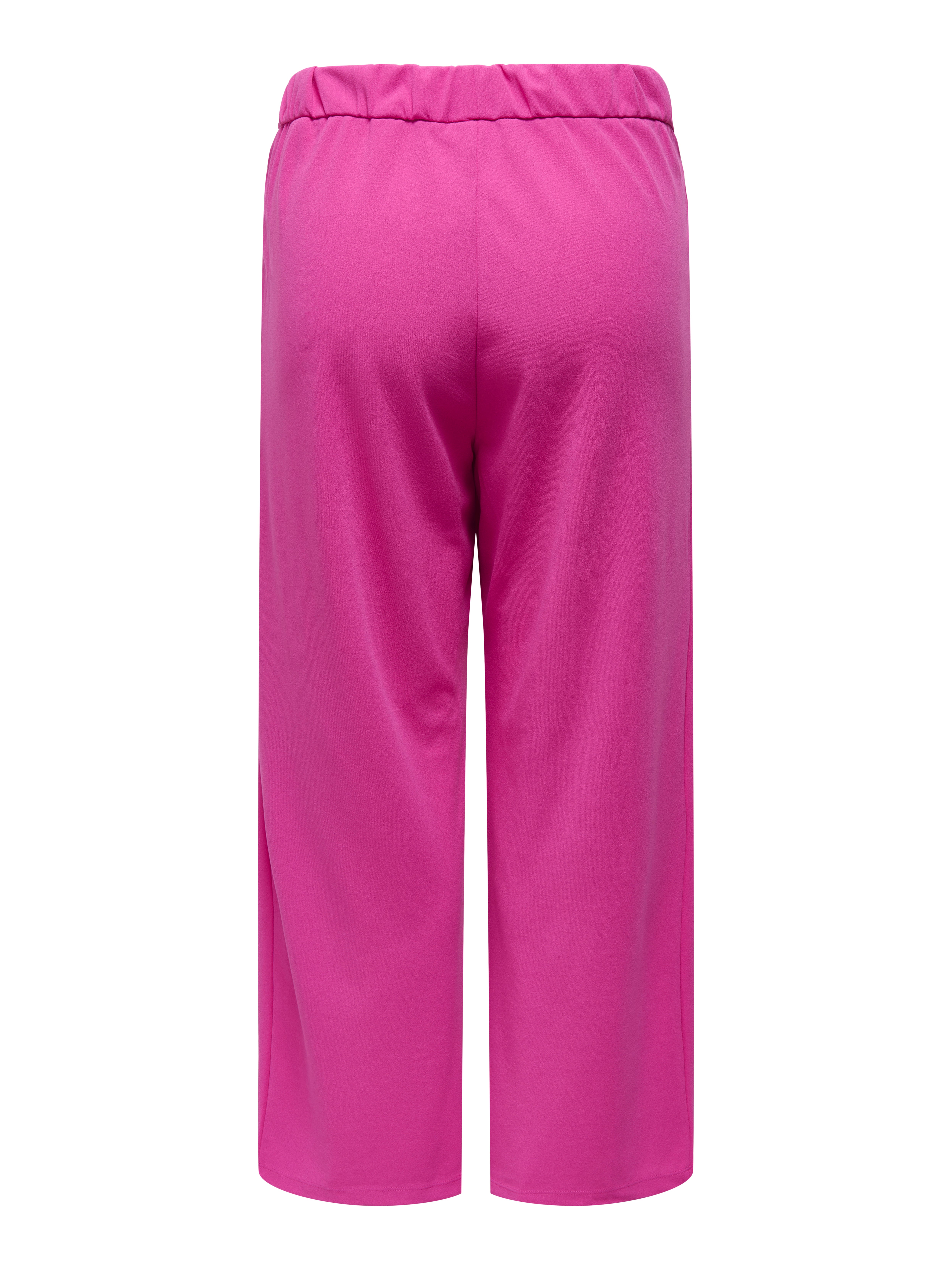 CARSANIA Normal geschnitten Hose mit weitem Beinschnitt Raspberry Rose