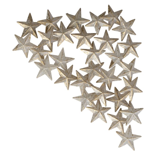 Streudeko - Sterne - Ø = ca. 3,5 cm - gold