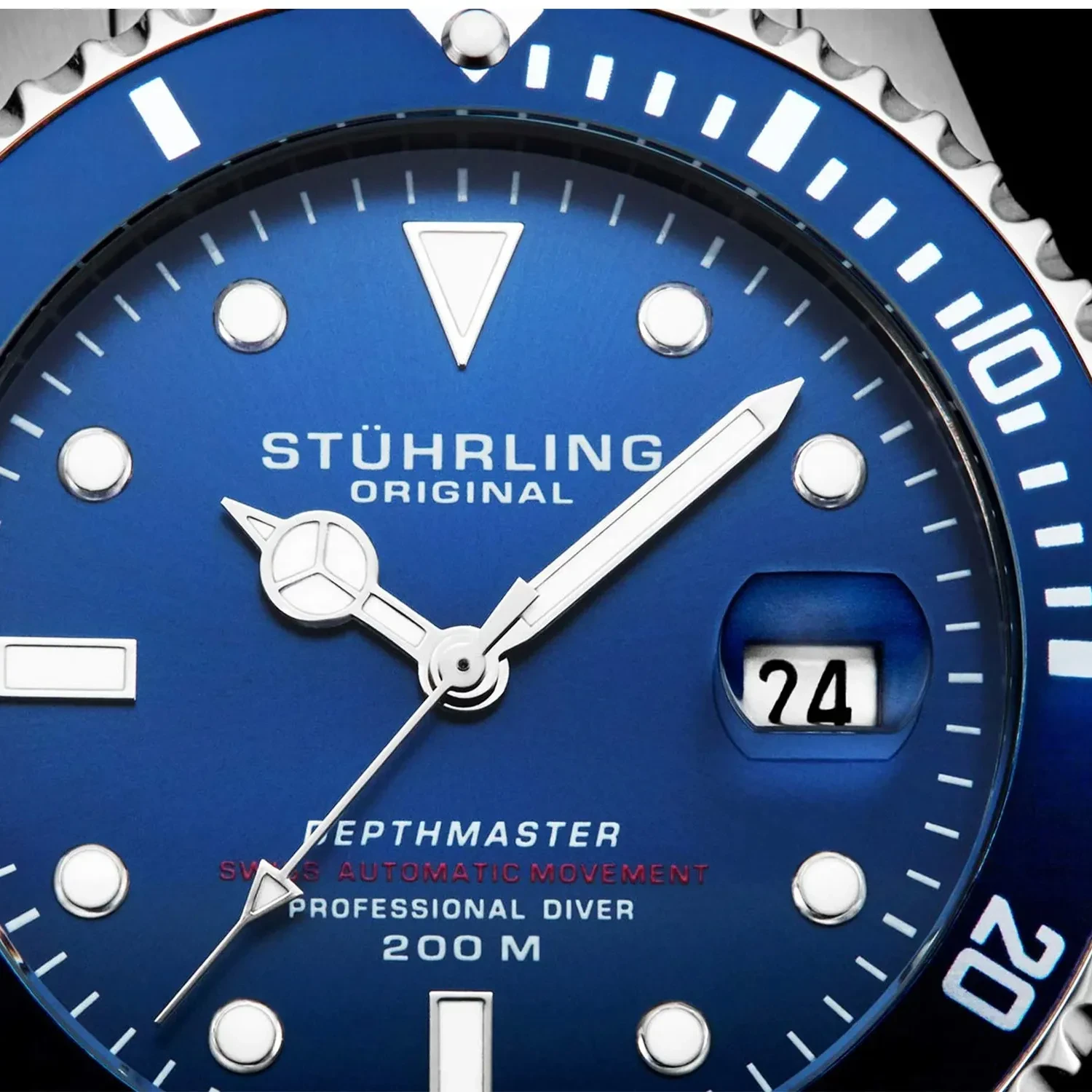 Stührling Swiss Movement Automatic Depthmaster 883.02