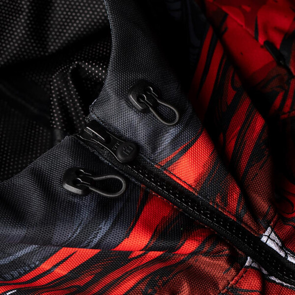 Icon - Blouson Airform Manik'R™ Noir / Rouge