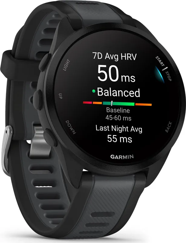 Garmin Forerunner 165 Black/Slate Grey