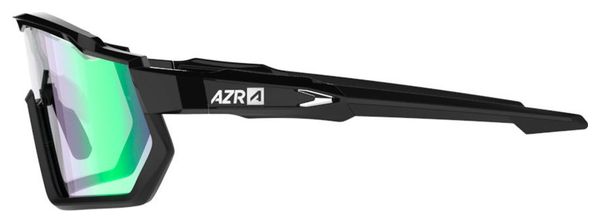 Lunettes AZR Kromic Pro Race RX Noir / Ecran Photochromique Vert Irisé