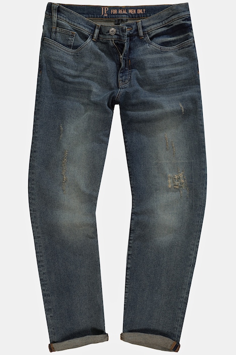 Jeans, Bauchfit, Regular Fit, 5-Pocket, Destroys, bis Gr. 72