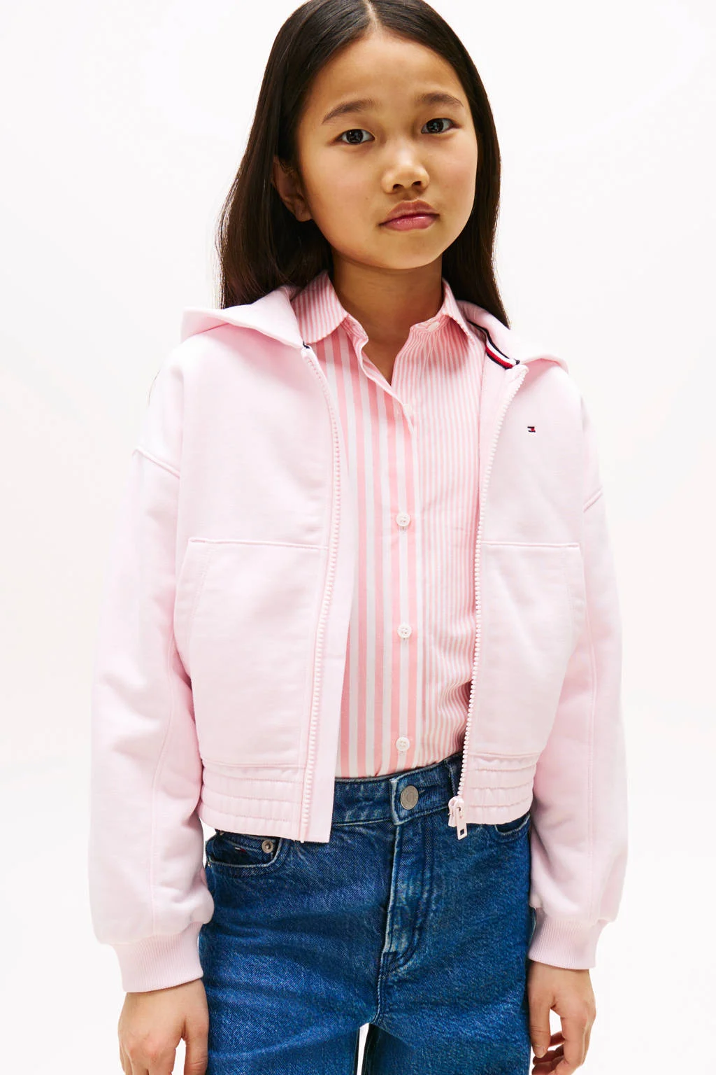 Tommy Hilfiger sweatvest roze